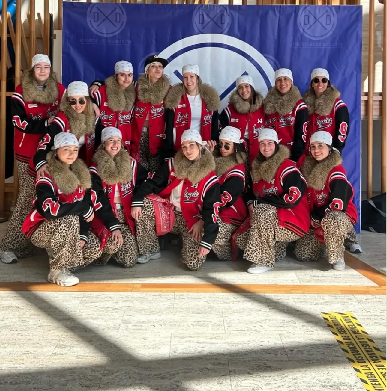 Grupo infantil Bolikaos en competición